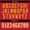 split_0221-3 Custom Scarlet Gold-White Split Fashion Football Jersey