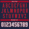 split_0227-3 Custom Navy White-Scarlet Split Fashion Football Jersey
