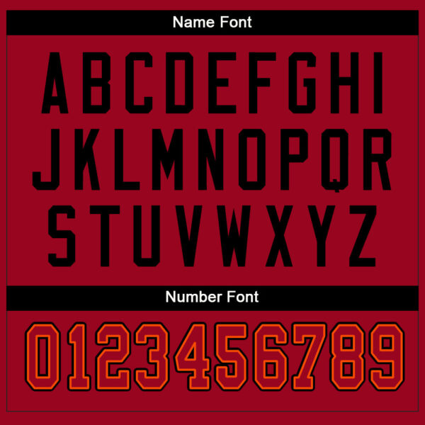 Custom White Red-Black Split Fashion Football Jersey