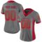 tampa_b_0042 Custom Gray Red-Orange Drift Fashion Football Jersey