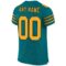 teal_0006-3 Custom Teal Gold-Black Mesh Authentic Football Jersey
