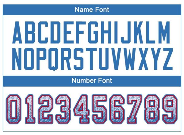 Custom White Powder Blue-Red Drift Fashion Football Jersey