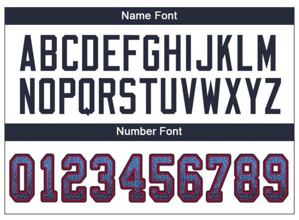 tennessee_0027-3 Custom Powder Blue Navy-Red Drift Fashion Football Jersey
