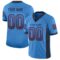 tennessee_0027 Custom Powder Blue Navy-Red Drift Fashion Football Jersey
