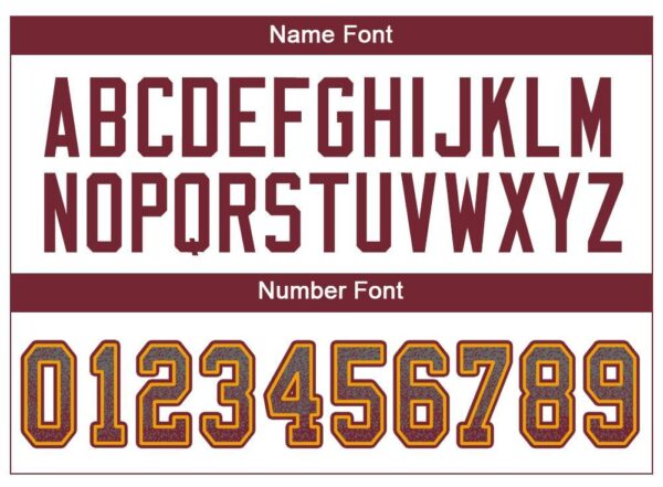 washington_0047-3 Custom Gray Burgundy-Gold Drift Fashion Football Jersey