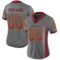 washington_0048 Custom Gray Burgundy-Gold Drift Fashion Football Jersey