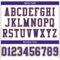 white_0024-4 Custom White Purple-Old Gold Mesh Authentic Football Jersey