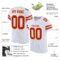 white_0028-1 Custom White Scarlet-Gold Mesh Authentic Football Jersey