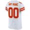 white_0028-3 Custom White Scarlet-Gold Mesh Authentic Football Jersey