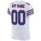 white_0039-3 Custom White Royal-Red Mesh Authentic Football Jersey