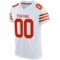 white_0044-2 Custom White Scarlet-Gold Mesh Authentic Football Jersey