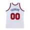 Custom White Red-Royal Authentic Throwback Basketball Jersey