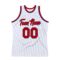 Custom White Red-Royal Authentic Throwback Basketball Jersey
