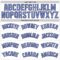 Custom White Light Blue-Purple Authentic Throwback Basketball Jersey
