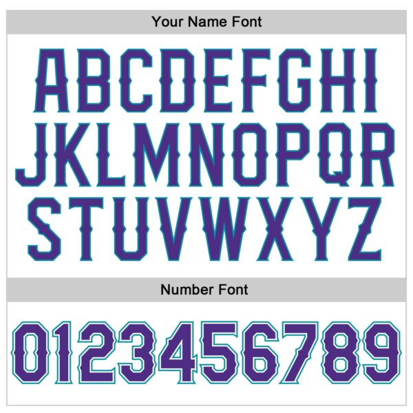 Custom White Purple-Teal Authentic Throwback Basketball Jersey