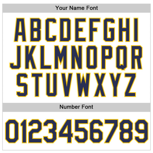 Custom White Navy Pinstripe Navy-Gold Authentic Basketball Jersey