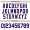 Custom White Royal Pinstripe Royal-Orange Authentic Basketball Jersey
