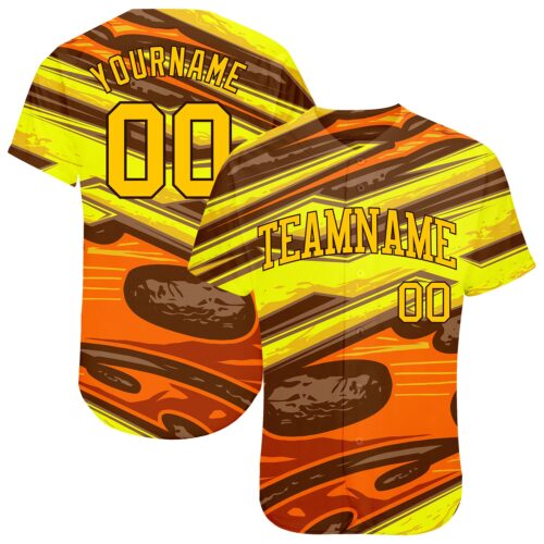 3DPattern0020 Custom 3D Pattern Design Abstract Pattern For Sport Team Authentic Baseball Jersey