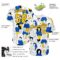 Custom 3D Pattern Design Patriot Of Ukraine Authentic Baseball Jersey