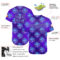 Custom 3D Pattern Design Magic Mushrooms Psychedelic Hallucination Authentic Baseball Jersey