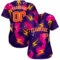 Custom 3D Pattern Design Music Festival Authentic Baseball Jersey
