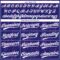 Custom Purple White 3D Pattern Design Authentic Baseball Jersey