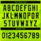 Custom Neon Green Black 3D Pattern Design Authentic Baseball Jersey