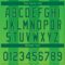 Custom Neon Green Kelly Green 3D Pattern Design Authentic Baseball Jersey
