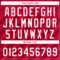 Custom Red White 3D Pattern Design Authentic Baseball Jersey