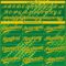 Custom Neon Green Gold-Kelly Green 3D Pattern Design Authentic Baseball Jersey