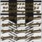 Custom White Black-Old Gold 3D Pattern Design Authentic Baseball Jersey