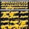 Custom Black Yellow-White Splatter Authentic Baseball Jersey