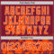 Custom Crimson Orange-White Splatter Authentic Baseball Jersey