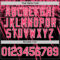 Custom Black Neon Pink-White Distressed Scratch Brush Stroke Authentic Baseball Jersey