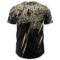 Custom Black Cream Distressed Scratch Brush Stroke Authentic Baseball Jersey