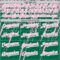 Custom Kelly Green Light Pink-White Distressed Scratch Brush Stroke Authentic Baseball Jersey