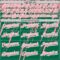 Custom Kelly Green Medium Pink-White Distressed Scratch Brush Stroke Authentic Baseball Jersey