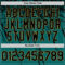 Custom Teal Black-Old Gold Distressed Scratch Brush Stroke Authentic Baseball Jersey