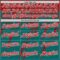 Custom Teal Red-White Distressed Scratch Brush Stroke Authentic Baseball Jersey