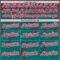 Custom Teal Crimson-White Distressed Scratch Brush Stroke Authentic Baseball Jersey