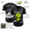 Custom Black Navy-Cream Alien UFO Galaxy Authentic Baseball Jersey
