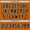 Custom Texas Orange Black-White 3D Pattern Design Confetti Colorful Speckle Authentic Baseball Jersey
