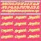 Custom Neon Pink White-Yellow 3D Pattern Design Confetti Colorful Speckle Authentic Baseball Jersey