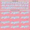 Custom Medium Pink White-Sky Blue 3D Pattern Design Confetti Colorful Speckle Authentic Baseball Jersey
