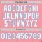 Custom Medium Pink White-Sky Blue 3D Pattern Design Confetti Colorful Speckle Authentic Baseball Jersey