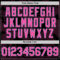 Custom Black Pink-Light Blue Curve Lines Authentic Baseball Jersey
