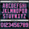 Custom Black Pink-Sky Blue Curve Lines Authentic Baseball Jersey