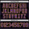 Custom Black Purple-Yellow Curve Lines Authentic Baseball Jersey
