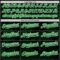 Custom Black Grass Green-White Curve Lines Authentic Baseball Jersey