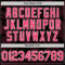 Custom Black Neon Pink-White Curve Lines Authentic Baseball Jersey